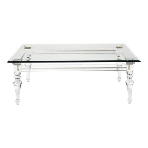 Elk Jacobs COFFEE TABLE in Clear Finish Model: H0015-9101