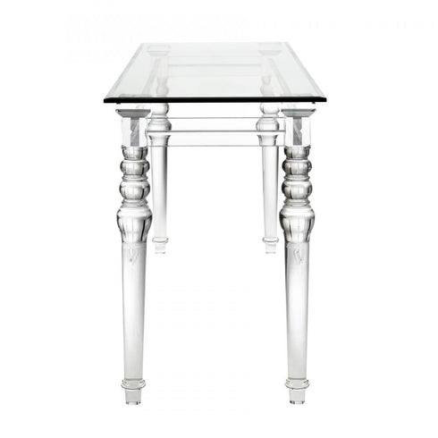Elk Jacobs CONSOLE TABLE DESK in Clear Finish Model: H0015-9098