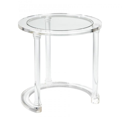 Elk Jacobs Nesting Table Set of 2 Round in Clear Model: H0015-9104/S2