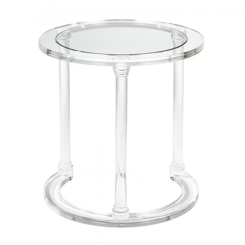 Elk Jacobs Nesting Table Set of 2 Round in Clear Model: H0015-9104/S2