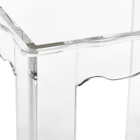 Elk Jacobs Nesting Table Set of 3 Square in Clear Model: H0015-9103/S3