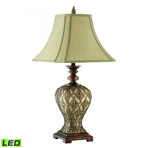 Elk Jaela 31.25 Inch High 1 Light Table Lamp Gold Includes LED Bulb in Bronze Finish Model: 98871-LED