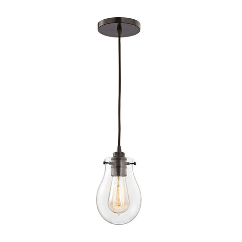 Elk Jaelyn MINI PENDANT in Oil Rubbed Bronze Finish Model: 31934/1