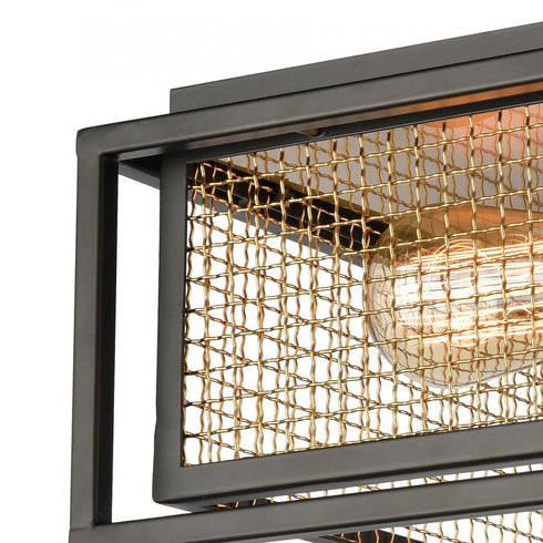 Elk Jarvis FLUSH MOUNT in Black Finish Model: 46374/2