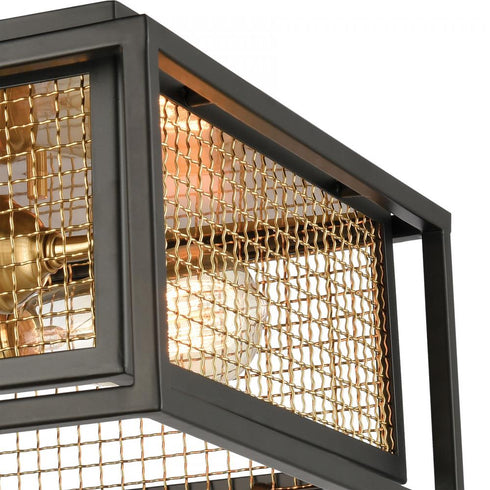 Elk Jarvis FLUSH MOUNT in Black Finish Model: 46374/2