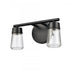 Elk Jergen 12.5 Inch Wide 2 Light Vanity Light in Matte Black Model: 81691/2