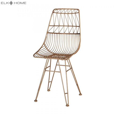 Elk Jette CHAIR in Rose Gold Finish Model: 3138-266