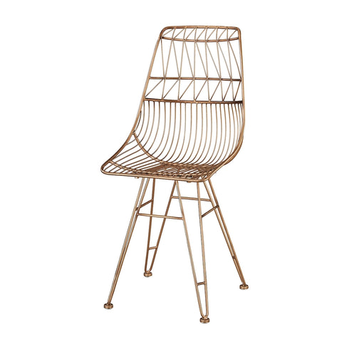 Elk Jette CHAIR in Rose Gold Finish Model: 3138-266
