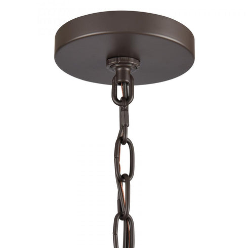 Elk Joanie 17.25 Inch Wide 4 Light Pendant in Old Bronze Model: EC89694/4