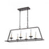 Elk Joanie 34 Inch Wide 6 Light Linear Chandelier in Old Bronze Model: EC89695/6