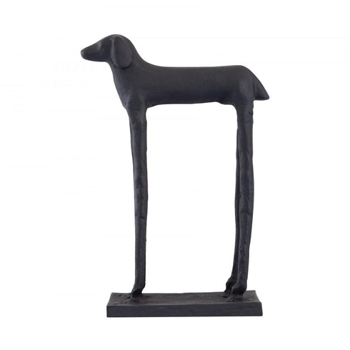 Elk Jorgie Dog Object in Aged Black (4 pack) (4 pack) Model: S0807-11406