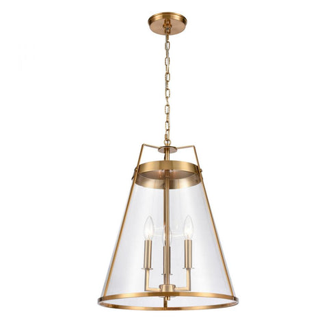 Elk Judy PENDANT in Satin Brass Finish Model: 82255/3