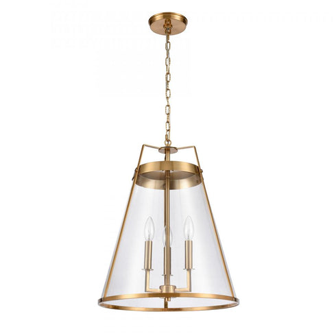 Elk Judy PENDANT in Satin Brass Finish Model: 82255/3