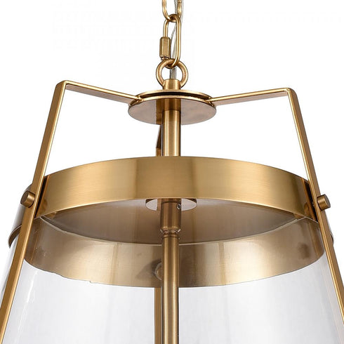 Elk Judy PENDANT in Satin Brass Finish Model: 82255/3
