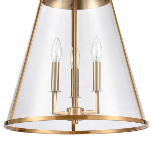 Elk Judy PENDANT in Satin Brass Finish Model: 82255/3