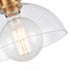 Elk Julian 10 Inch Wide 1 Light Semi Flush Mount Brushed Gold Model: 89914/1