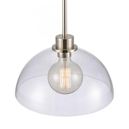 Elk Julian 14'' Wide 1 Light Pendant Polished Model: 89925/1