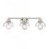 Elk Julian 24 Inch Wide 3 Light Vanity Light Polished Nickel Model: 89922/3