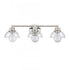 Elk Julian 24 Inch Wide 3 Light Vanity Light Polished Nickel Model: 89922/3