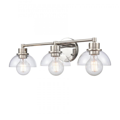 Elk Julian 24 Inch Wide 3 Light Vanity Light Polished Nickel Model: 89922/3