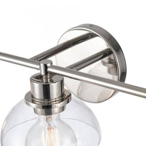 Elk Julian 24 Inch Wide 3 Light Vanity Light Polished Nickel Model: 89922/3