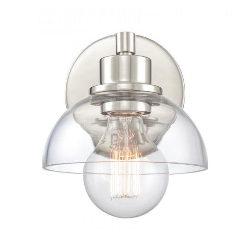 Elk Julian 6 Inch Wide 1 Light Vanity Light Polished Nickel Model: 89920/1