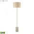 Elk Katwijk 64 Inch High 1 Light Floor Lamp Nickel Includes LED Bulb in Polished Concrete Finish Model: D3452-LED