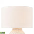 Elk Keem Bay 24 Inch High 1 Light Table Lamp in White Includes LED Bulb Model: H019-7256-LED
