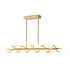 Elk Keir ISLAND LIGHT in Brass White Finish Model: H018-7247
