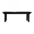Elk Keller Bench in Shou Sugi Ban Model: H0075-10842