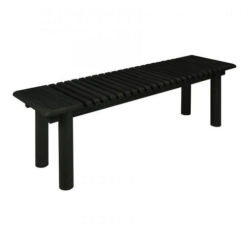 Elk Keller Bench in Shou Sugi Ban Model: H0075-10842