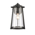 Elk Kennison 13 Inch High 1 Light Outdoor Sconce in Matte Black Model: 89610/1