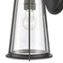 Elk Kennison 13 Inch High 1 Light Outdoor Sconce in Matte Black Model: 89610/1