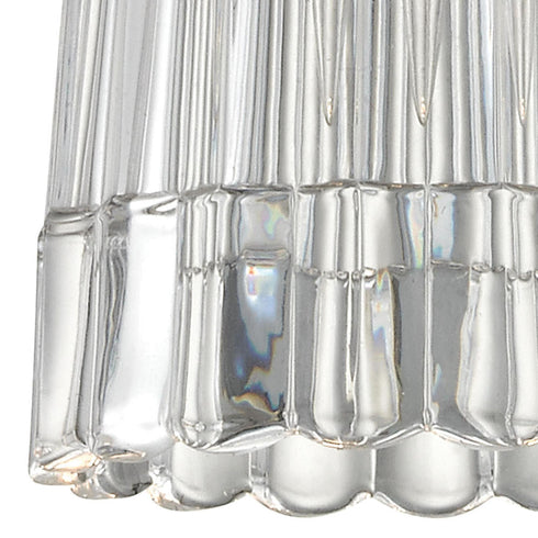 Elk Kersey MINI PENDANT in Satin Nickel Finish Model: 10458/1
