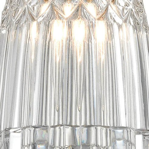 Elk Kersey MINI PENDANT in Satin Nickel Finish Model: 10458/1
