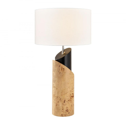 Elk Kincaid 29.5 Inch High 1 Light Table Lamp in Natural Burl Model: H0809-11134