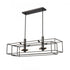 Elk Kinsley 38 Inch Wide 8 Light Linear Chandelier in Oil Rubbed Bronze Model: 66286/8