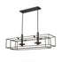 Elk Kinsley 38 Inch Wide 8 Light Linear Chandelier in Oil Rubbed Bronze Model: 66286/8