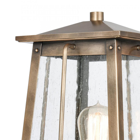 Elk Kirkdale POST MOUNT in Vintage Brass Finish Model: 83416/1
