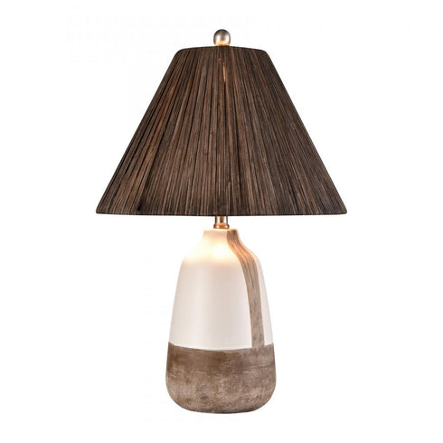 Elk Kirkover 26 Inch High 1 Light Table Lamp White Glaze in White Glazed Finish Model: S0019-11176