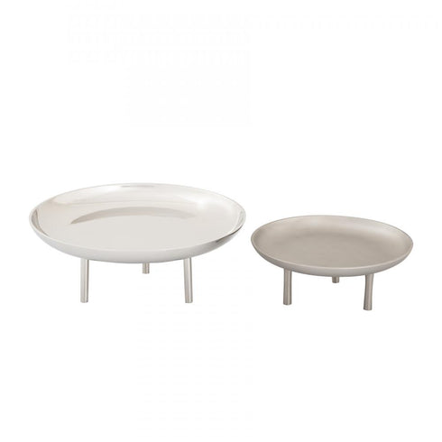 Elk Kiser BOWL TRAY (2 pack) (2 pack) in Brushed Nickel Finish Model: H0807-9226