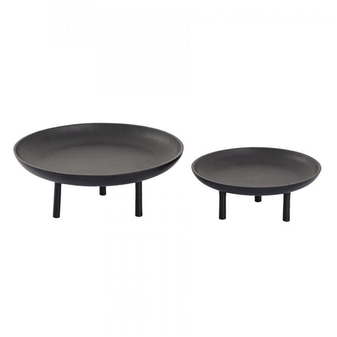 Elk Kiser BOWL TRAY (2 pack) (2 pack) in Matte Black Finish Model: H0807-9224