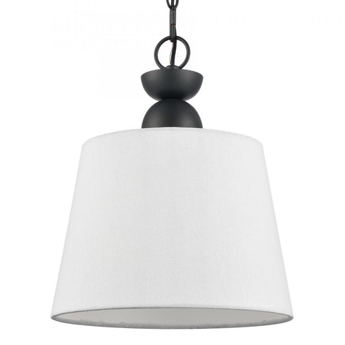 Elk Kistler 12 Inch Wide 1 Light Pendant in Charcoal Model: 68264/1