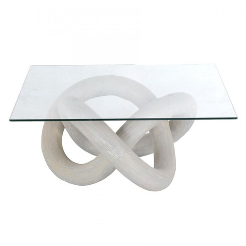 Elk Knotty Coffee Table in White Model: H0075-9438