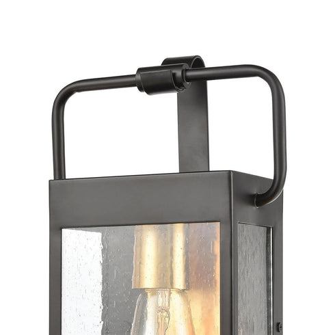 Elk Knowlton 1 Light SCONCE in Matte Black Brushed Brass Brushed Brass Finish Model: 46680/1