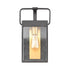 Elk Knowlton 1 Light SCONCE in Matte Black Brushed Brass Brushed Brass Finish Model: 46681/1