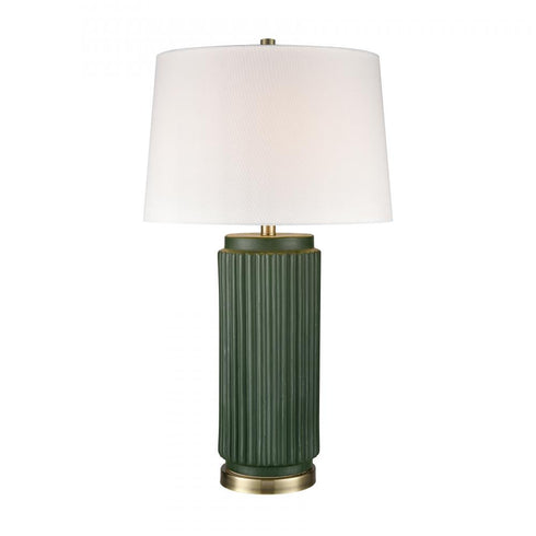 Elk Knox TABLE LAMP (2 pack) (2 pack) in Dark Green Glazed Finish Model: S0019-10295