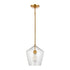 Elk Konis MINI PENDANT in Satin Brass Finish Model: 69255/1
