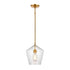 Elk Konis MINI PENDANT in Satin Brass Finish Model: 69255/1