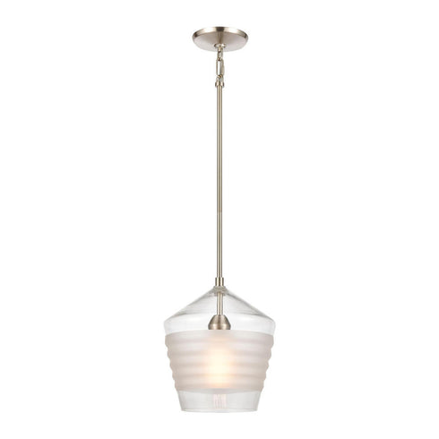 Elk Konis MINI PENDANT in Satin Nickel Finish Model: 69265/1